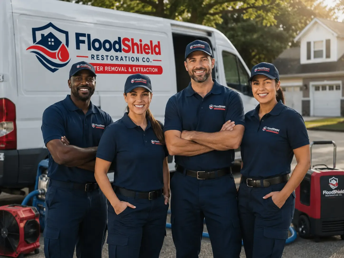Flood Damage Restoration company in Hughes, AR
